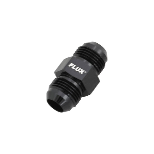 AN male to metric adapter fittings AN4 to AN16, black anodised 6061-T6 aluminium - Flux Hydraulic Masters